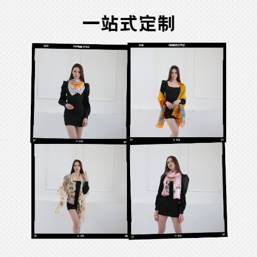 定制絲巾——真絲圍巾，真絲絲巾，圍巾定制